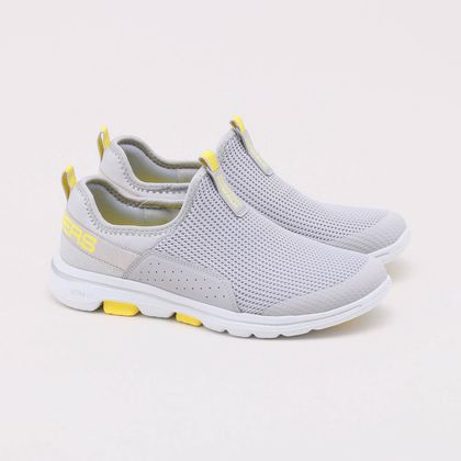 skechers feminino cinza
