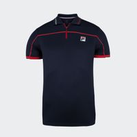 Camisa Polo Fila Fine Striped Marinho Masculina Menor preço em Camisa Polo Fila Fine Striped Marinho Masculina