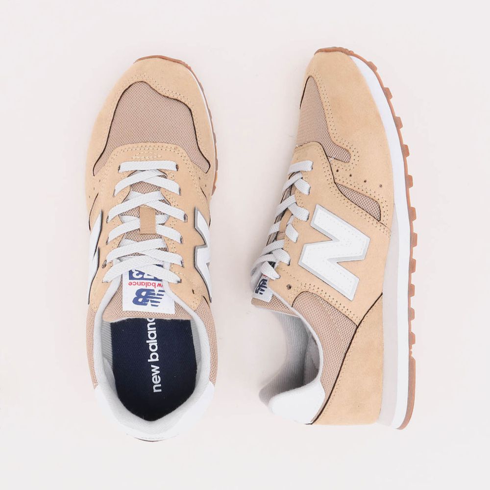 new balance 373 masculino bege