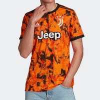 Camisa Adidas Juventus 20/21 III Torcedor Laranja Masculina Menor preço em Camisa Adidas Juventus 20/21 III Torcedor Laranja Masculina