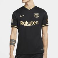 Camisa Nike Barcelona 2020/2021 II Torcedor Preta Masculina Menor preço em Camisa Nike Barcelona 2020/2021 II Torcedor Preta Masculina