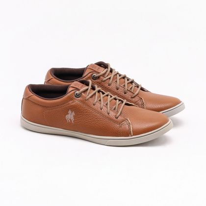 tenis polo caramelo