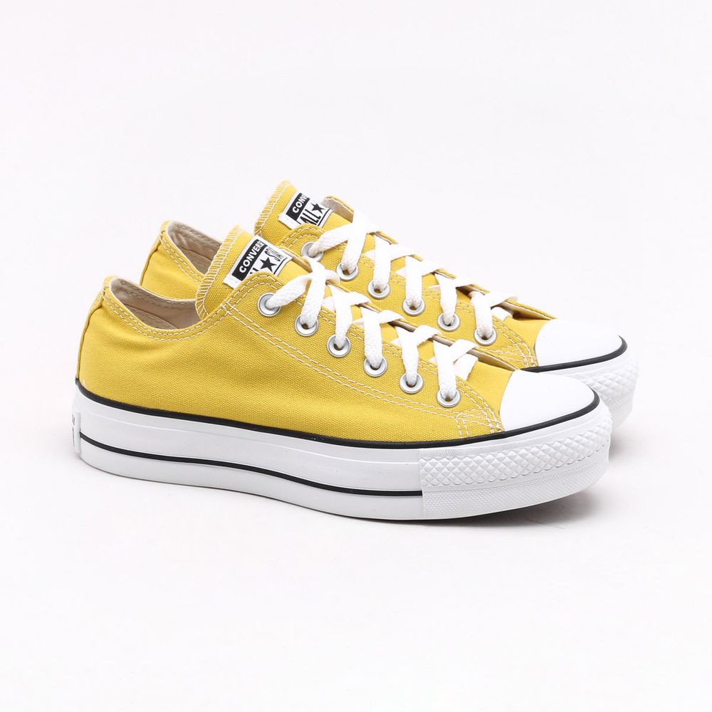 tenis all star amarelo feminino