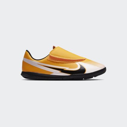 nike laranja futsal