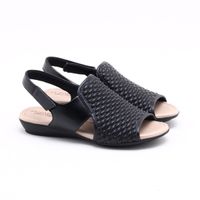 Sandália Anabela Modare Matelassê Preta Menor preço em Sandália Anabela Modare Matelassê Preta