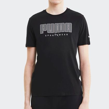 Camiseta Puma Athletics Preta Masculina