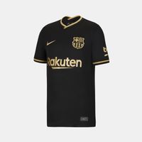 Camisa Nike Barcelona 2020/2021 II Preta Infantil Menor preço em Camisa Nike Barcelona 2020/2021 II Preta Infantil