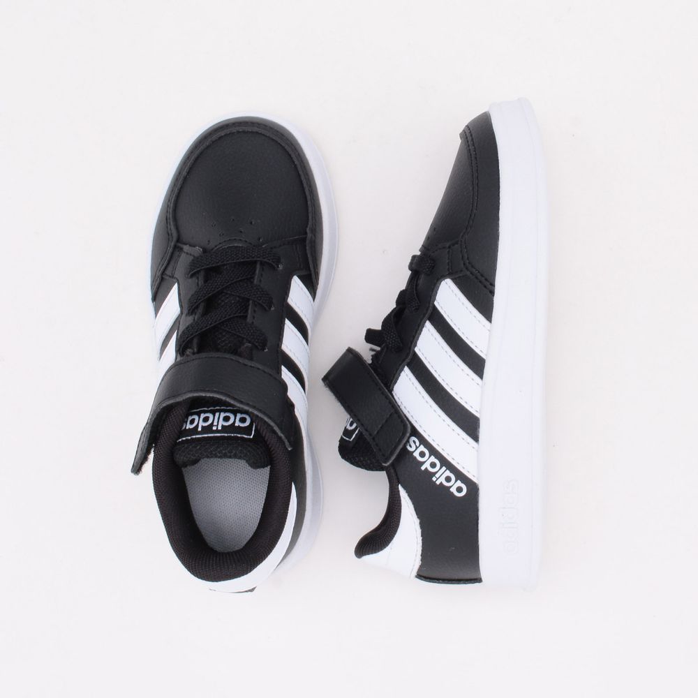 Tênis Adidas Breaknet Preto Infantil Preto E Branco Gaston Gaston 4468