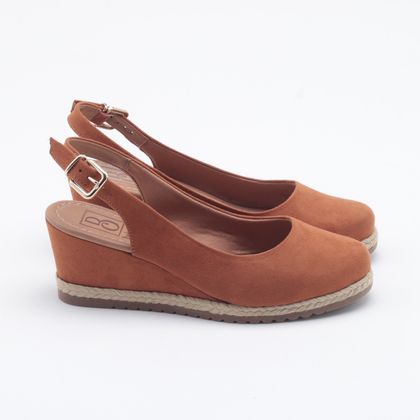 Sandalia Espadrille Bebece Anabela Doce De Leite Doce De Leite Gaston Gaston