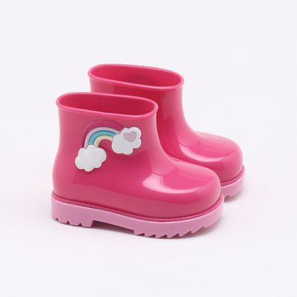 Bota Galocha Kidy Mar e Cor Pink Baby Pink e Rosa - Gaston - Gaston