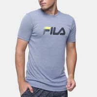 Camiseta Fila Run Go To Mars Cinza Masculina - P Menor preço em Camiseta Fila Run Go To Mars Cinza Masculina - P