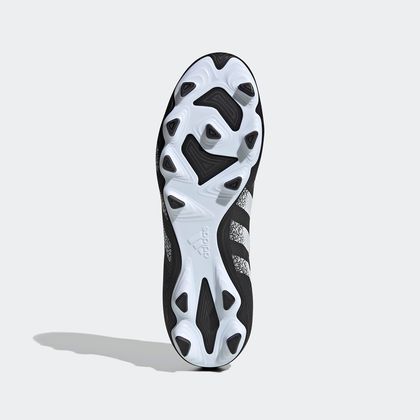 Chuteira Campo Adidas Predator Freak.4 FXG Preta Preto e Branco - Gaston -  Paqueta Esportes
