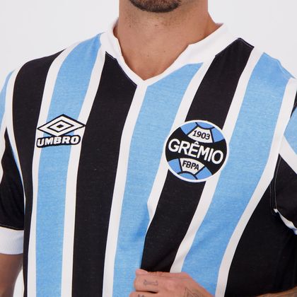 camisa retro gremio preta