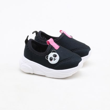 Tênis Infantil Feminino Molekinha Panda Rosa 2131.407 - calçados menina -  NINA KIDS