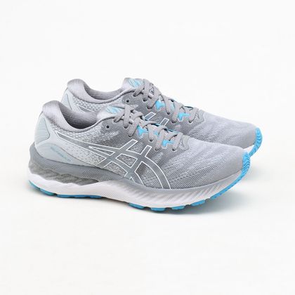 tenis asics cinza feminino