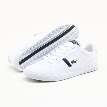 Tênis Lacoste Europa Branco Masculino Branco - Gaston - Paqueta Esportes