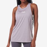 Camiseta Regata Fila Line Cinza Feminina Menor preço em Camiseta Regata Fila Line Cinza Feminina