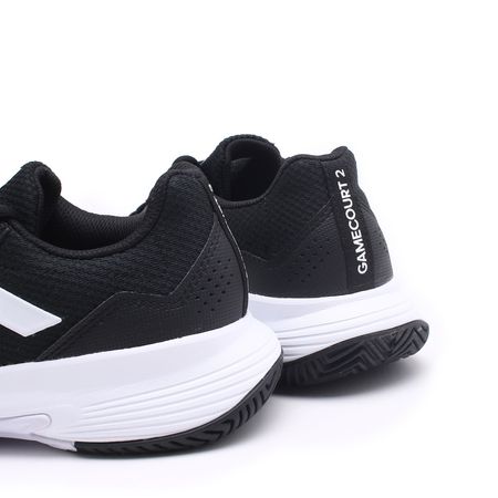 Tênis Adidas Gamecourt 2 M - Masculino - Preto+Branco - Tipos de