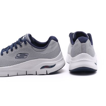 Tênis Skechers Go Walk Arch Fit Cinza Masculino - Paqueta Esportes