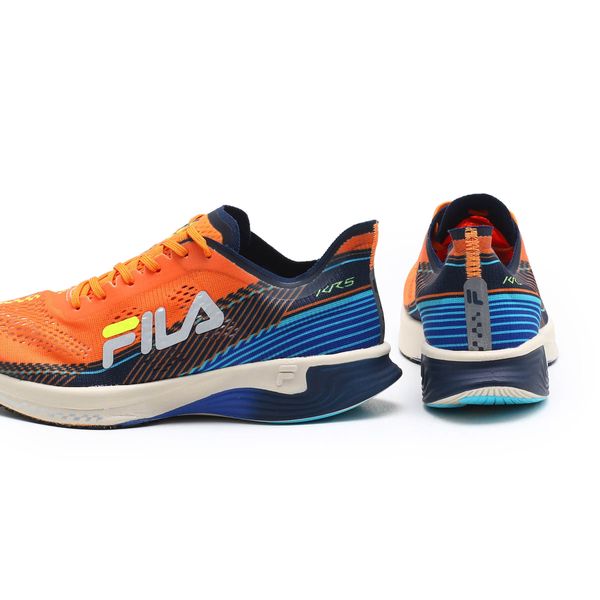 Tenis fila best sale azul e laranja