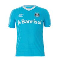 Camisa Umbro Grêmio 2022/2023 III Classic Sem Número Azul Celeste Masculina Menor preço em Camisa Umbro Grêmio 2022/2023 III Classic Sem Número Azul Celeste Masculina
