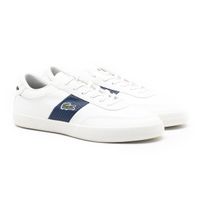 Tênis Lacoste Court Master Couro Branco Masculino Menor preço em Tênis Lacoste Court Master Couro Branco Masculino