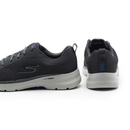 Tênis Skechers Go Walk Arch Fit Cinza Masculino - Paqueta Esportes