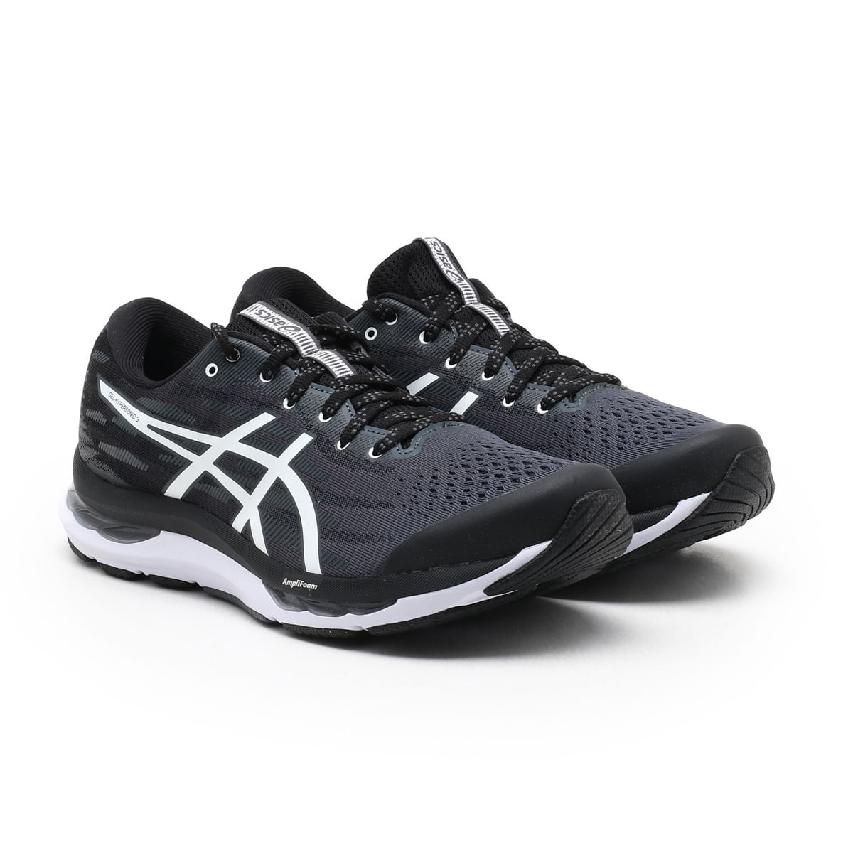 Tênis Asics Gel Hypersonic 3 Cinza e Preto Masculino