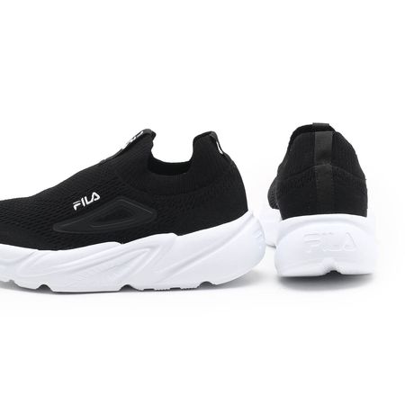 Tenis fila masculino hot sale preto e branco