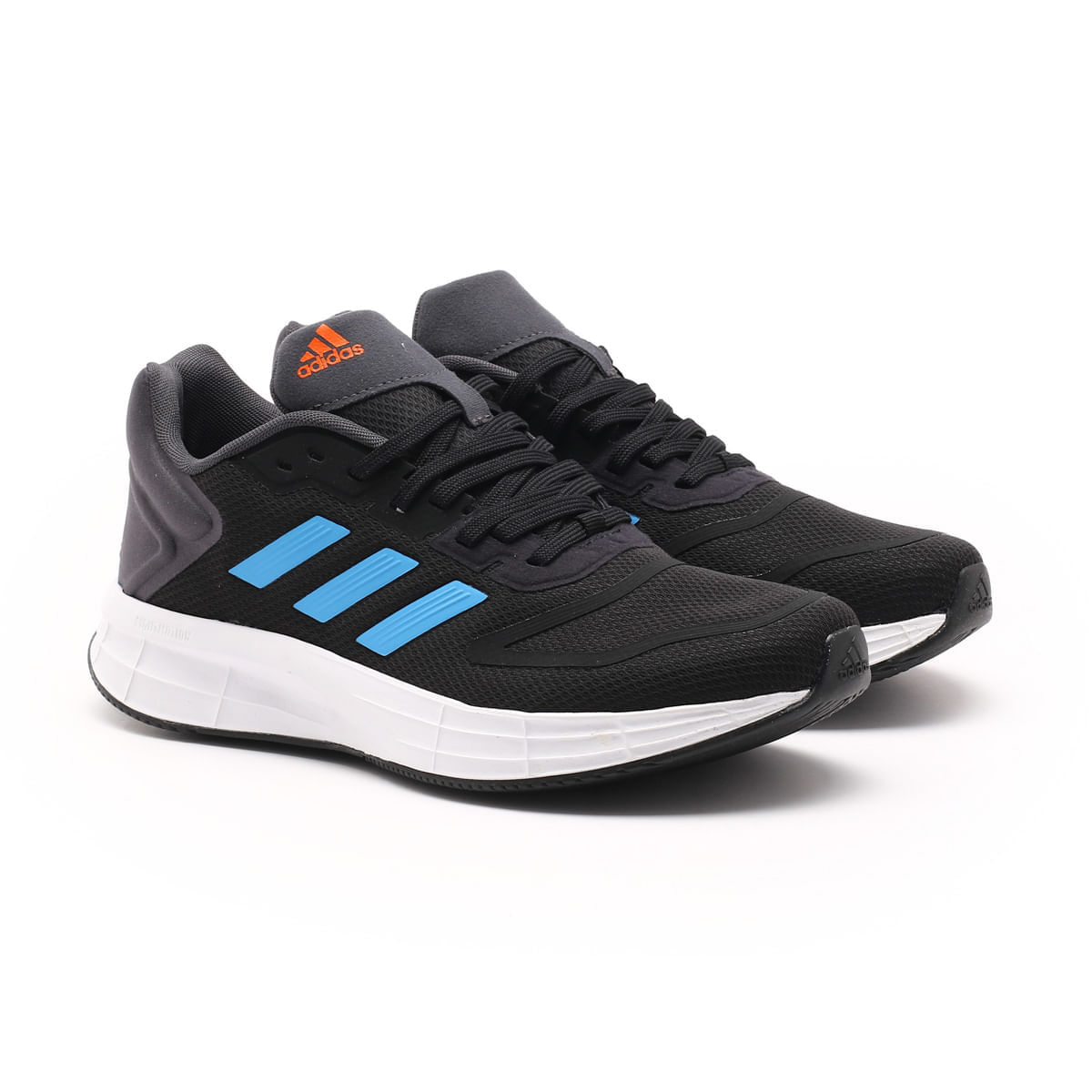 Tênis Adidas Duramo 10 SL 2.0 Preto e Azul Masculino