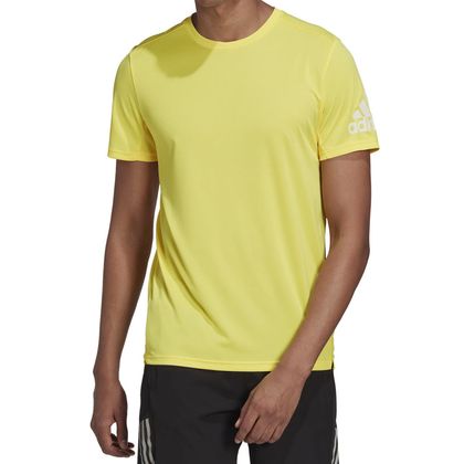 Camiseta Adidas Run It Amarela Masculina Amarelo - Gaston M