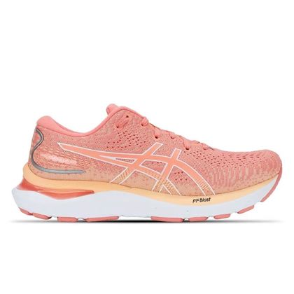 Tênis Asics Gel Cumulus 24 SE Coral e Branco Feminino CORAL/BRANCO 34