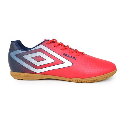 Chuteira Futsal Umbro Warskin Vermelho e Marinho CEREJA/MARINHO/BRANCO 39