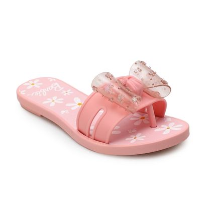 Chinelo Slide Barbie Pink  Fun Rosa Infantil ROSA/ROSA CLARO 25
