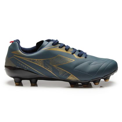 Chuteira Diadora Campo Marinho e Dourado Masculino MARINHO/DOURADO 42