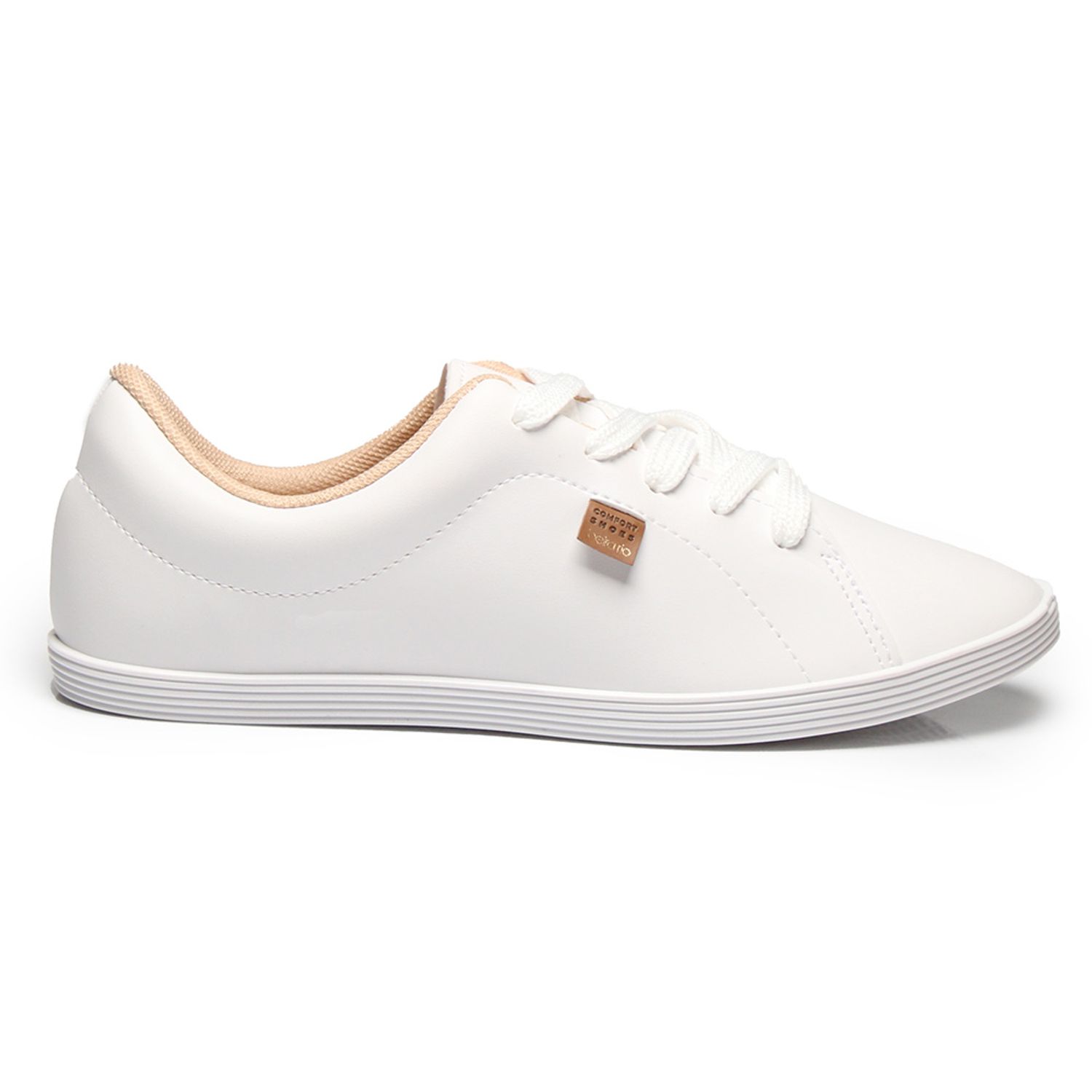 Tenis branco best sale feminino beira rio