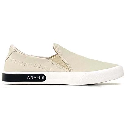 Tênis Slip on Aramis Strip Masculino Off White 41